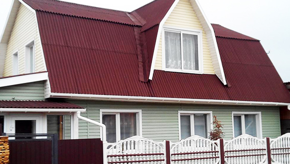 Ондулін — покрівельна, фасадна<br />
та гідроізоляційна продукція<br />
від світового лідера