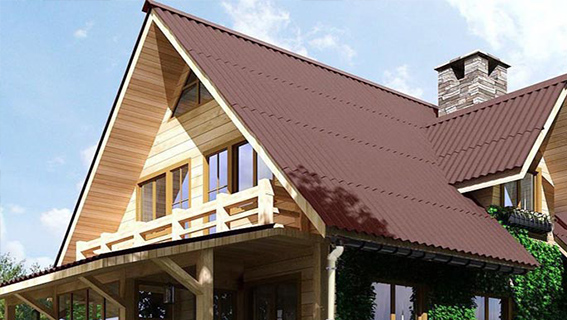 Ондулін — покрівельна, фасадна<br />
та гідроізоляційна продукція<br />
від світового лідера